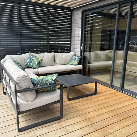 4-6 Pers-piscine Chauffée-150m Chalet Jullouville-les-Pins