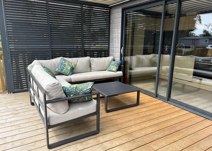 4-6 Pers-piscine Chauffee-150m Шале Жуллувиль-ле-Пен